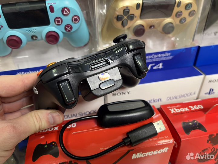 Джойстик для xbox 360 беспроводной / проводной