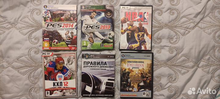 Диски игры на пк