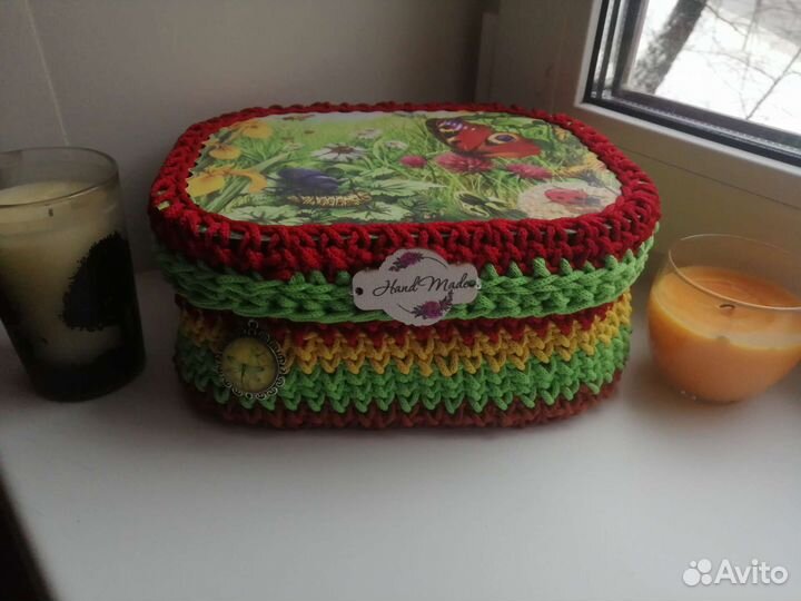 Корзина плетёная