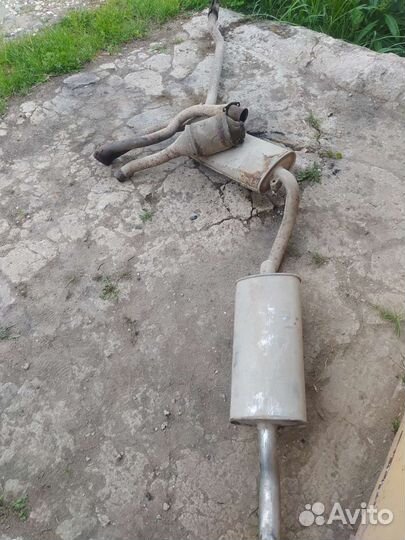 Выхлопная система audi 80