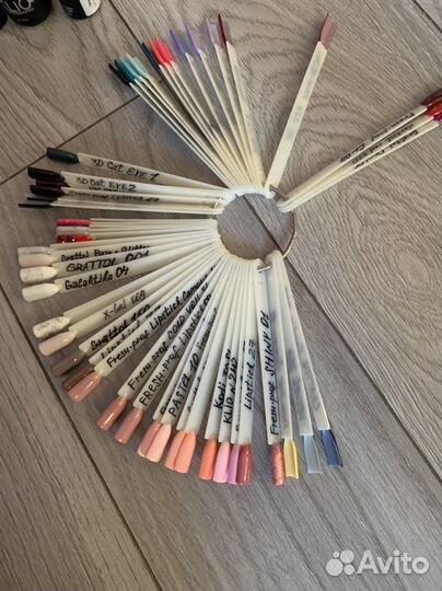 Набор гель лаков и баз для маникюра