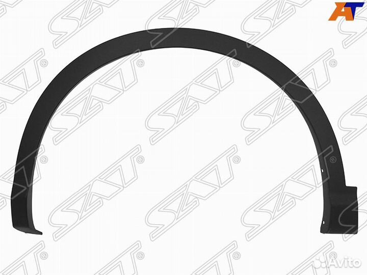 Молдинг арки крыла nissan qashqai 14-22 LH передни