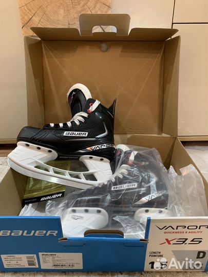 Хоккейные коньки bauer vapor
