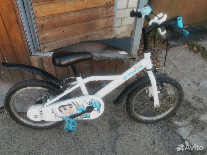 Детский велосипед btwin 16