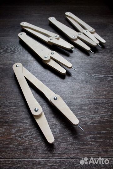 Деревянный циркуль