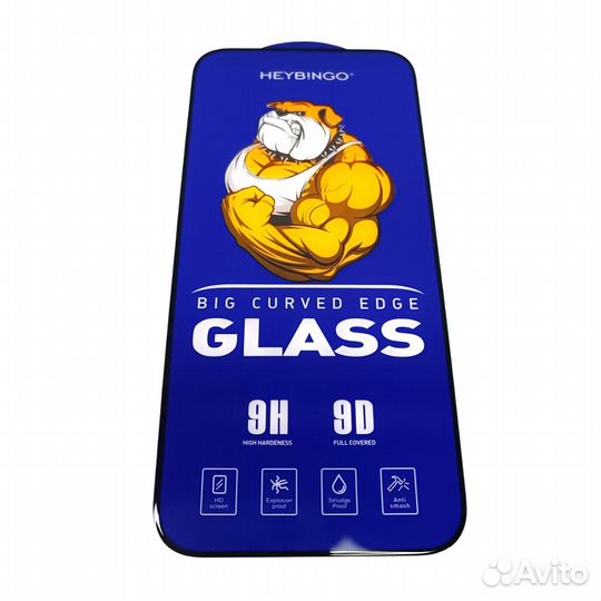 Защитное стекло iPhone 15 Pro Bingo 9D