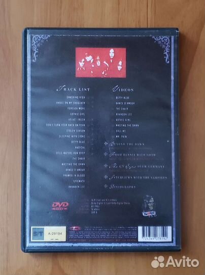 Сборники The 69 Eyes Lacrimosa новые диски DVD MP3