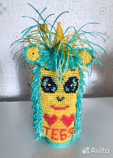 Мочалки рукавички ручной работы