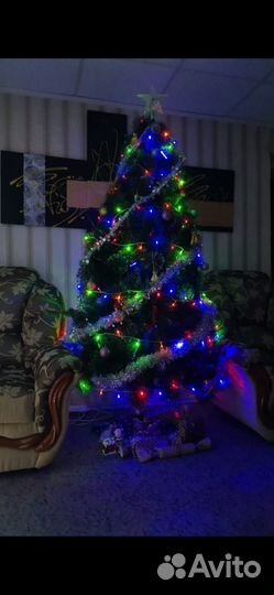 Елка искусственная 210 бу