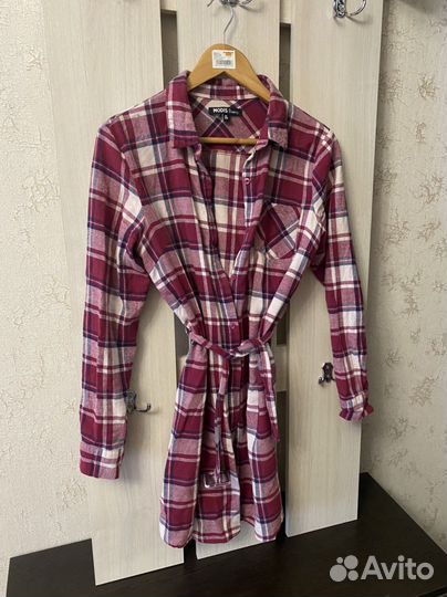 Платье рубашка женское