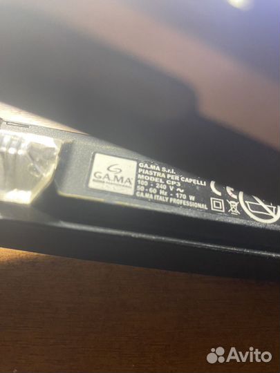 Выпрямитель для волос профессиональный gama CP3