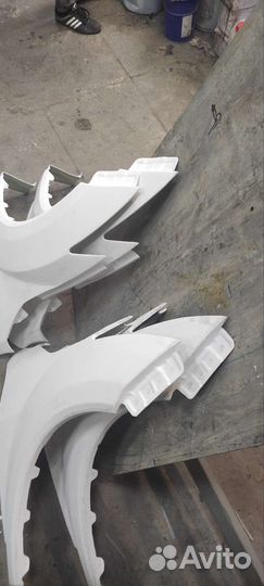 Изготовим стеклопластиковые крылья для вашего авто