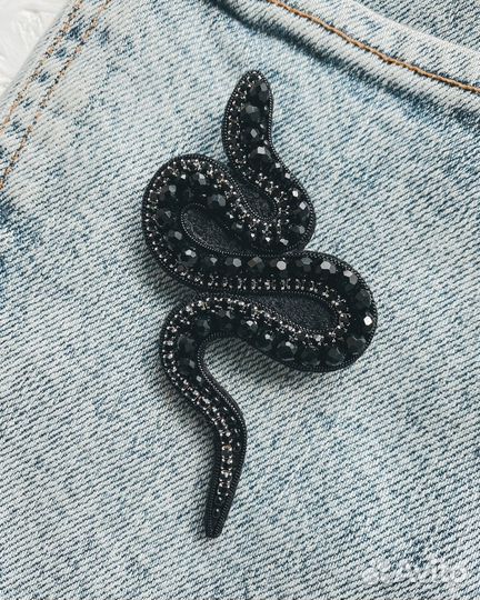 Брошь Змея
