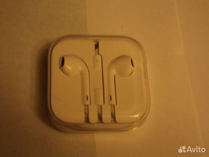 Наушники новые Apple EarPods