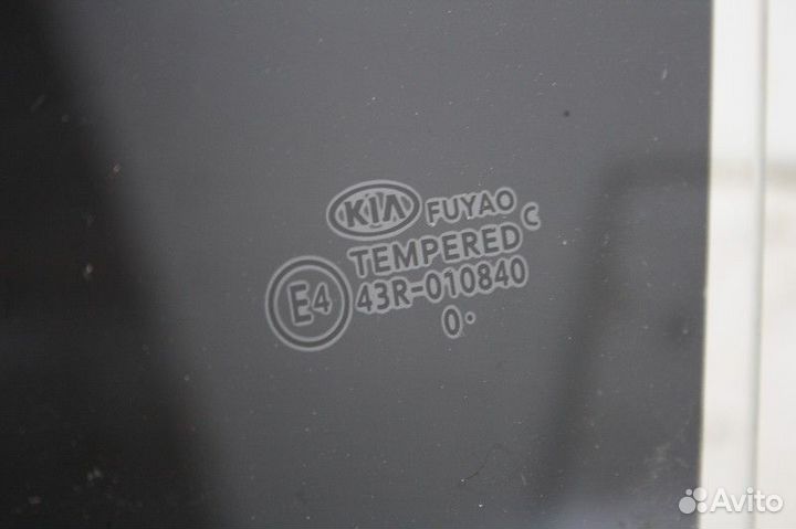 Стекло двери задней левой KIA RIO 2017