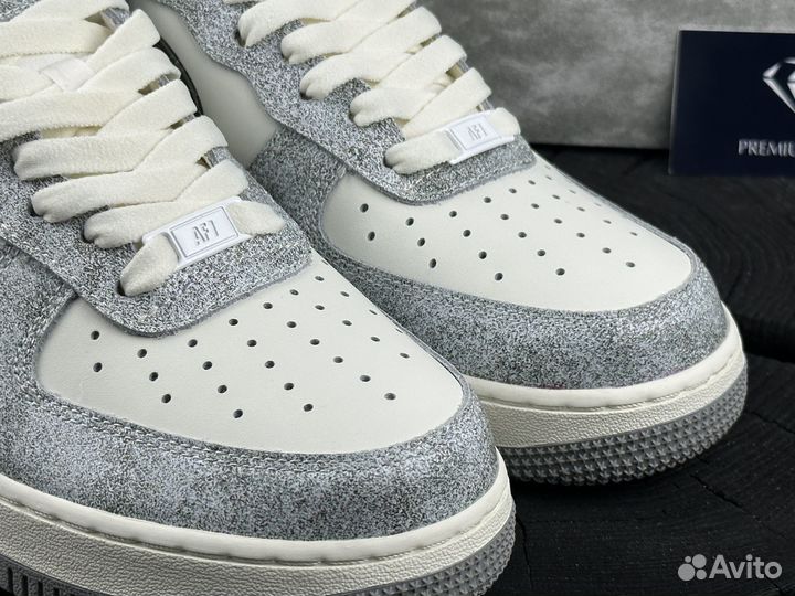 Кроссовки Nike Air Force Low Beige Army Green