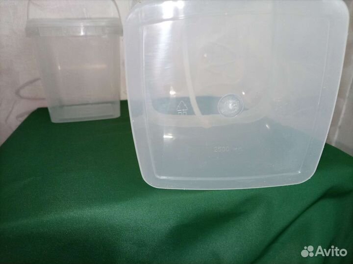 Ведро пластиковое 2500мл для продуктов и не только