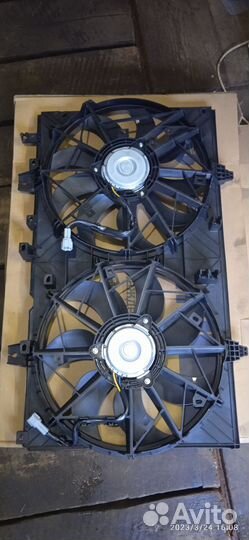 Вентилятор Ниссан x-trail 32. Диффузор ниссан