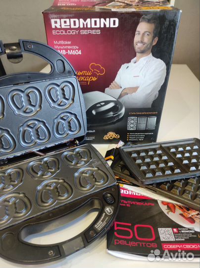 Вафельница redmond