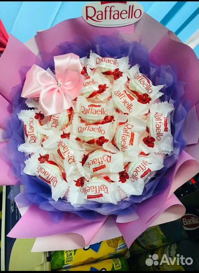 Сладкие букеты из конфет