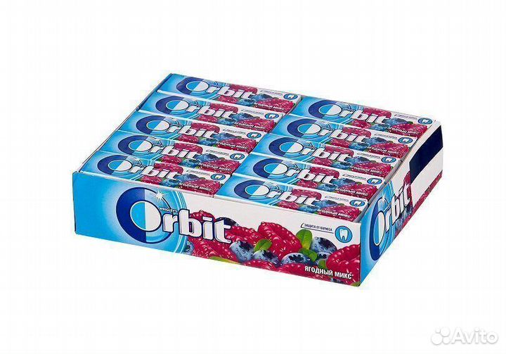 Жевачка Orbit Ягодный микс Без сахара 13,6 г
