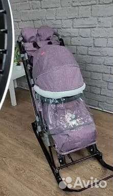 Сани Ника 7/8 Единорог. Новые