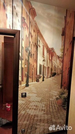 Поклейка обоев