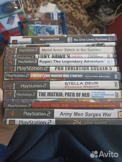 Игровые диски на ps2