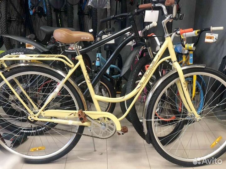 Stels navigator 325 lady слоновая кость + корзина