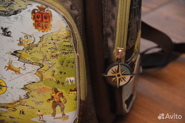 Ортопедический школьный ранец Grizzly