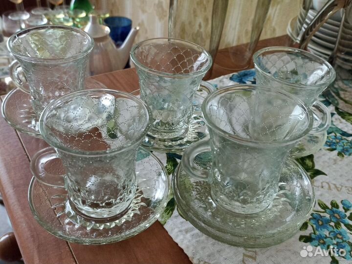 Хрустальные фужеры бокалы СССР