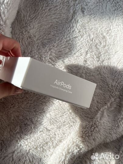 Коробка от airpods 3 с чеком