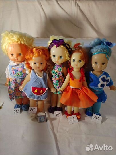Куклы СССР редкие много Иваново Вятка и др