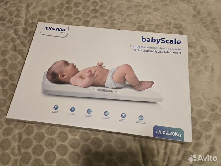 Детские весы Miniland babyScale (Mothercare)