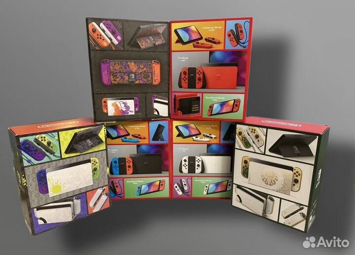 Новые Nintendo Switch Oled / Гарантия