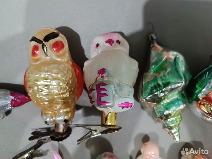 Елочные игрушки СССР