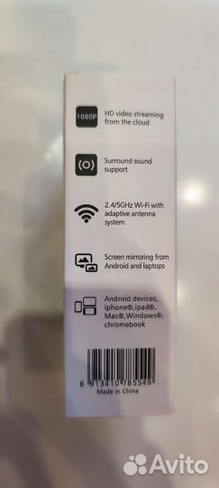 Google Chromecast Ultra 4Kприставка для смарт тв