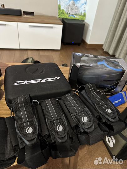 Комплект пейнтбольный маркер dye DSR+