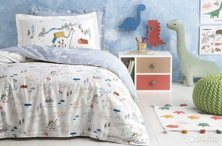 Детское постельное белье люкс сатин турция