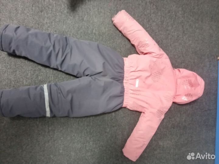 Зимний комбинезон для девочки 122 128