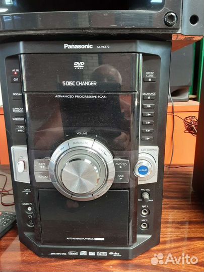 Музыкальный центр panasonic sa vk 870
