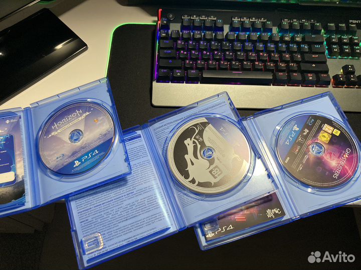 Три игры на PS4