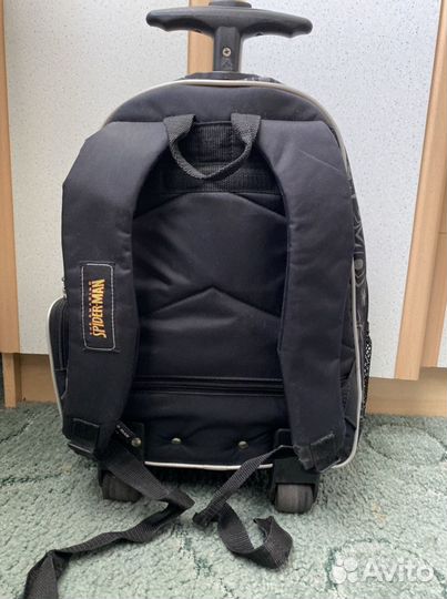 Рюкзак-чемодан детский на колесах Spider-man