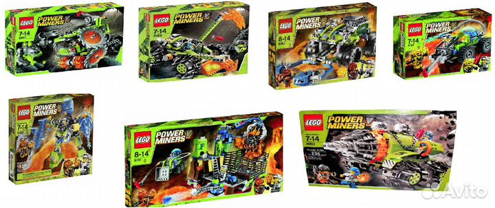 Lego PowerMiners / lego Горнопроходчики
