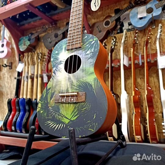 Укулеле концерт Flight AUC-33 Jungle