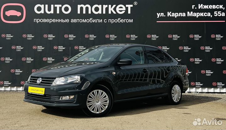 Volkswagen Polo 1.6 МТ, 2017, 50 796 км