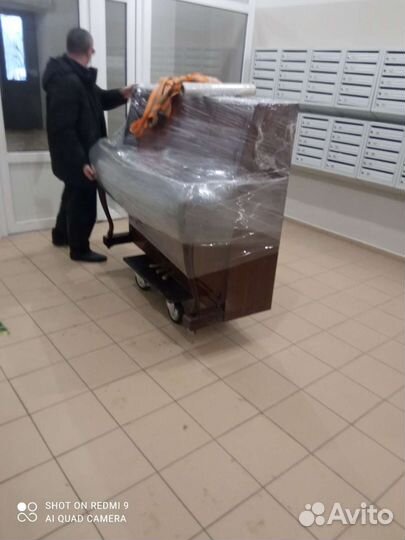 Перевозка пианино с грузчиками