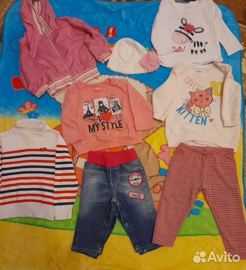 Детские вещи пакетом для девочек