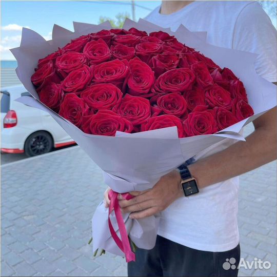 101 роза Букет