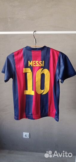 Футбольная майка для мальчика 7-9 лет FCB
